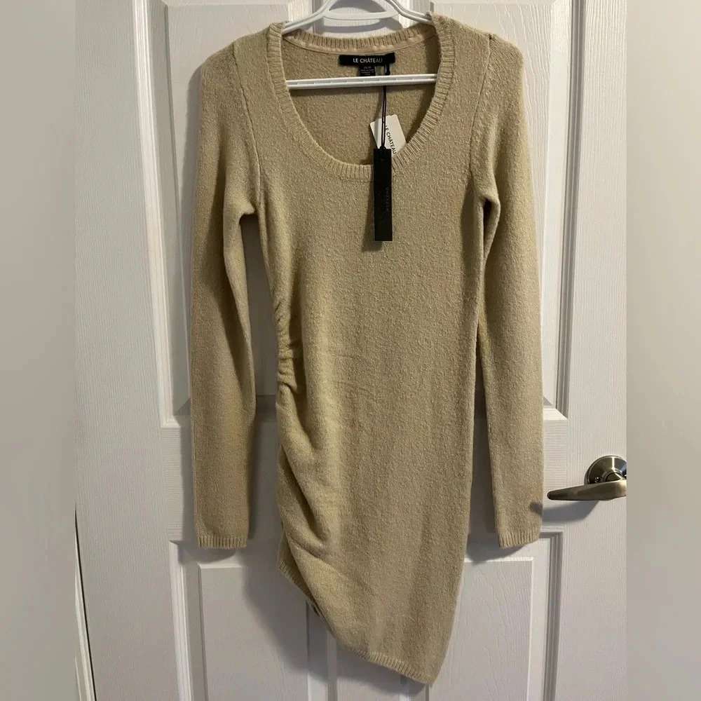 LE CHATEAU Vintage sweater dress size XS NWT